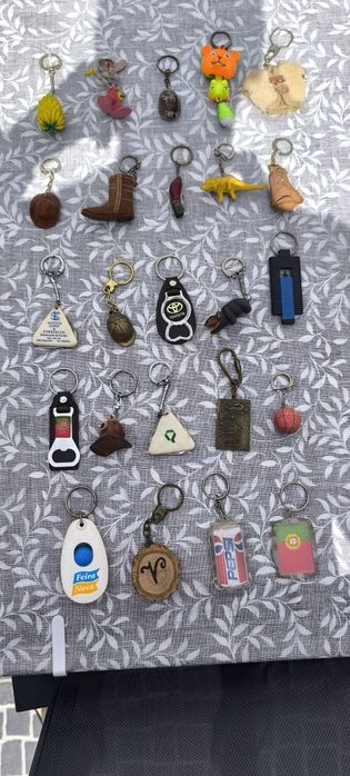 Conjunto de 134 porta chaves