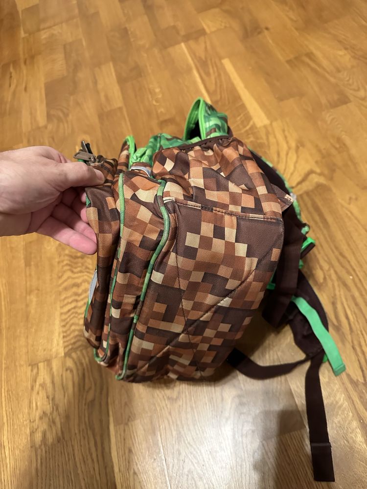 Plecak szkolny dla chłopca marki coolpack z motywem Minecraft