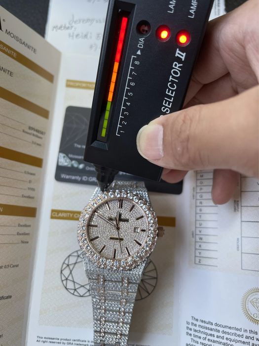 Audemars Piguet Iced Out Moissanite