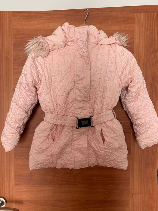 kurtka zimowa dziewczęca firmy Wójcik rozmiar 128