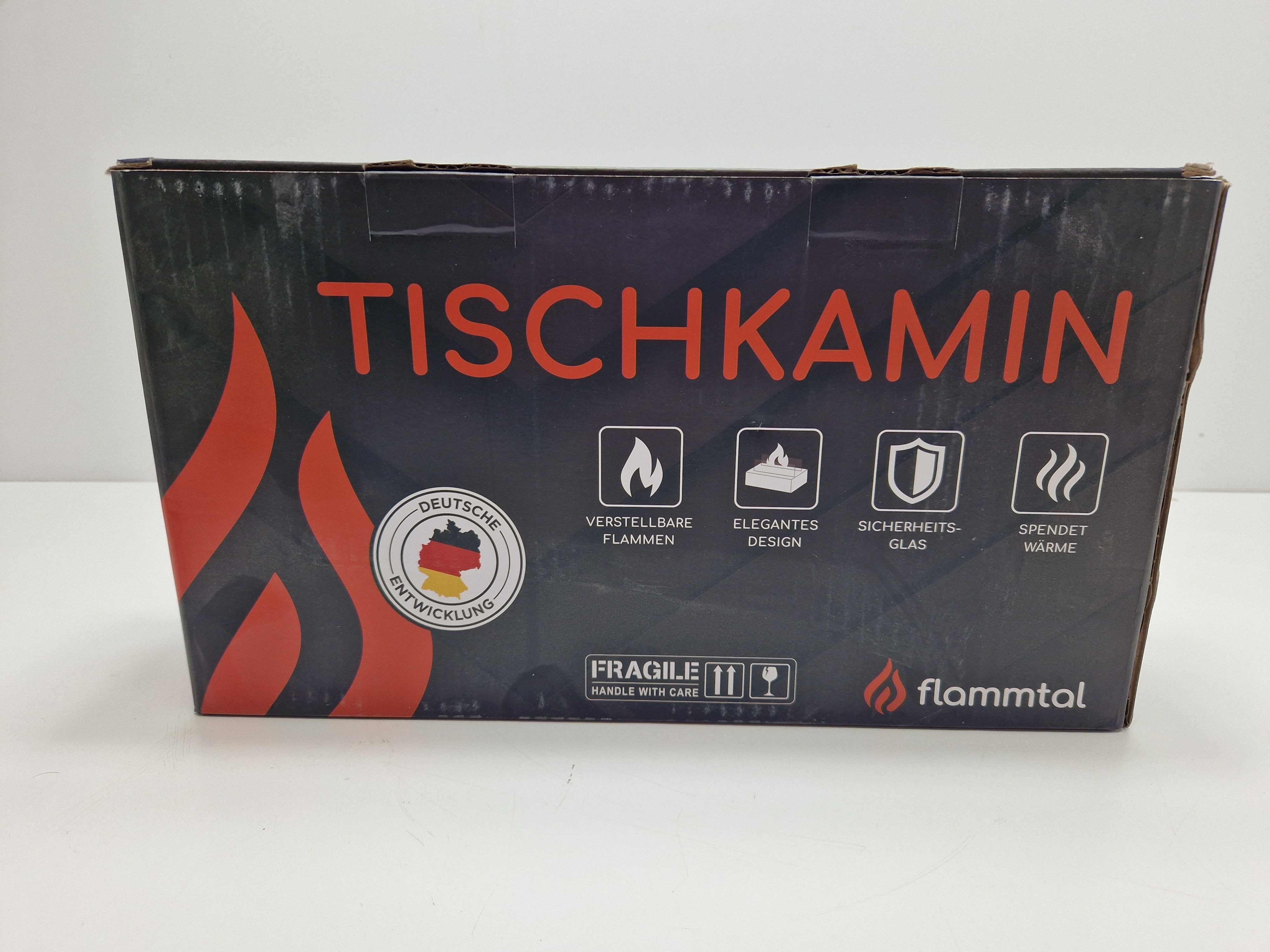 FLammtal bioetanol kominek stołowy kwadratowy FL-TKE1000-01