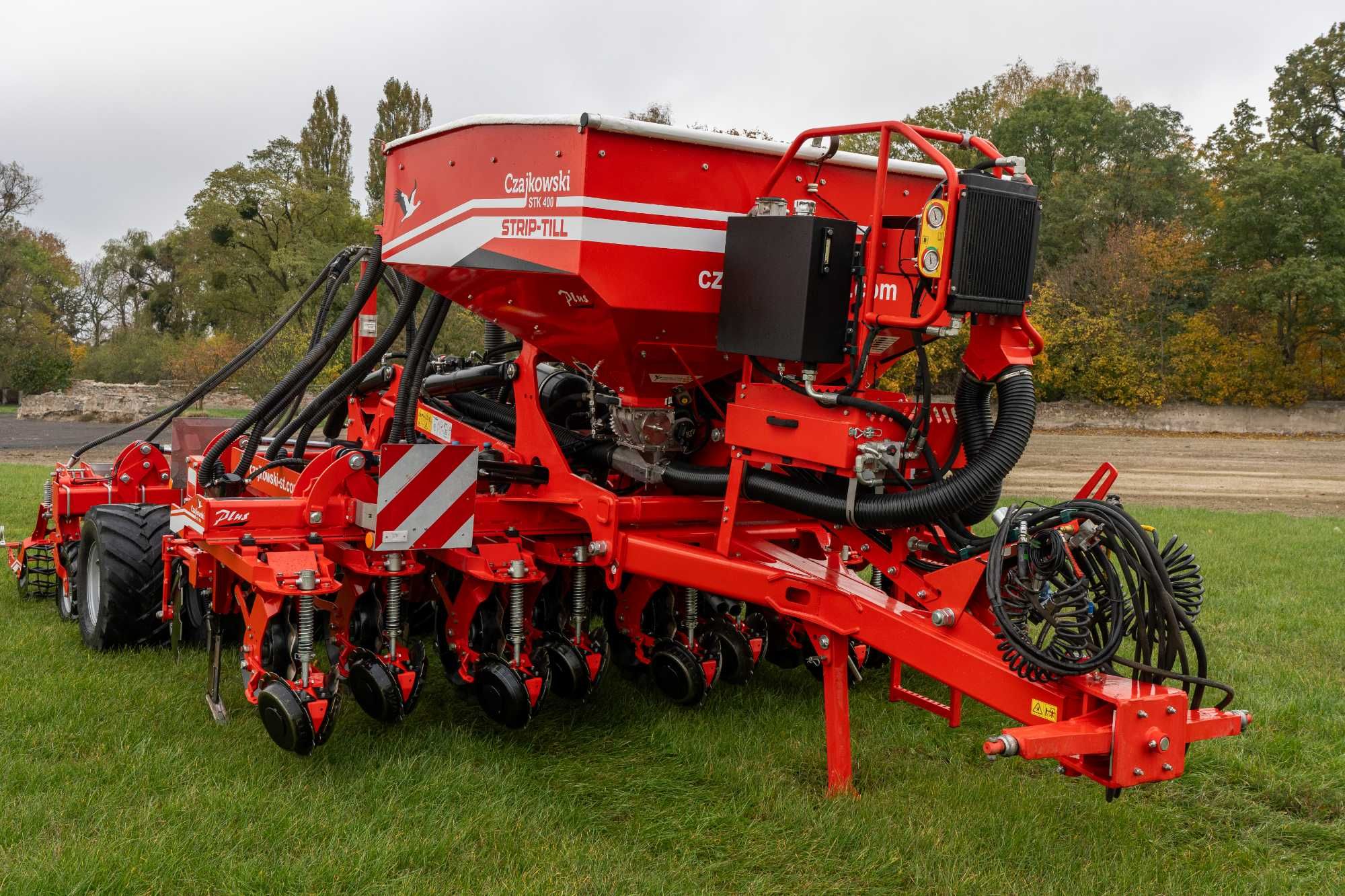 Czajkowski STK 400 z PS 400SH, po pokazowy, strip-till, uprawa pasowa