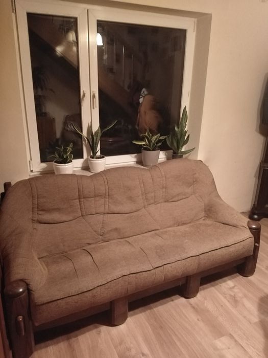 Kanapy 2sztuki dębowe