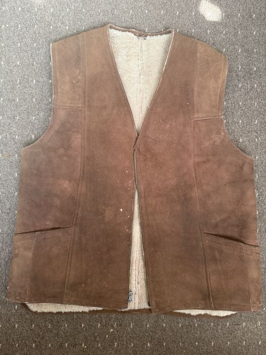 Kamizelka meska z kozucha