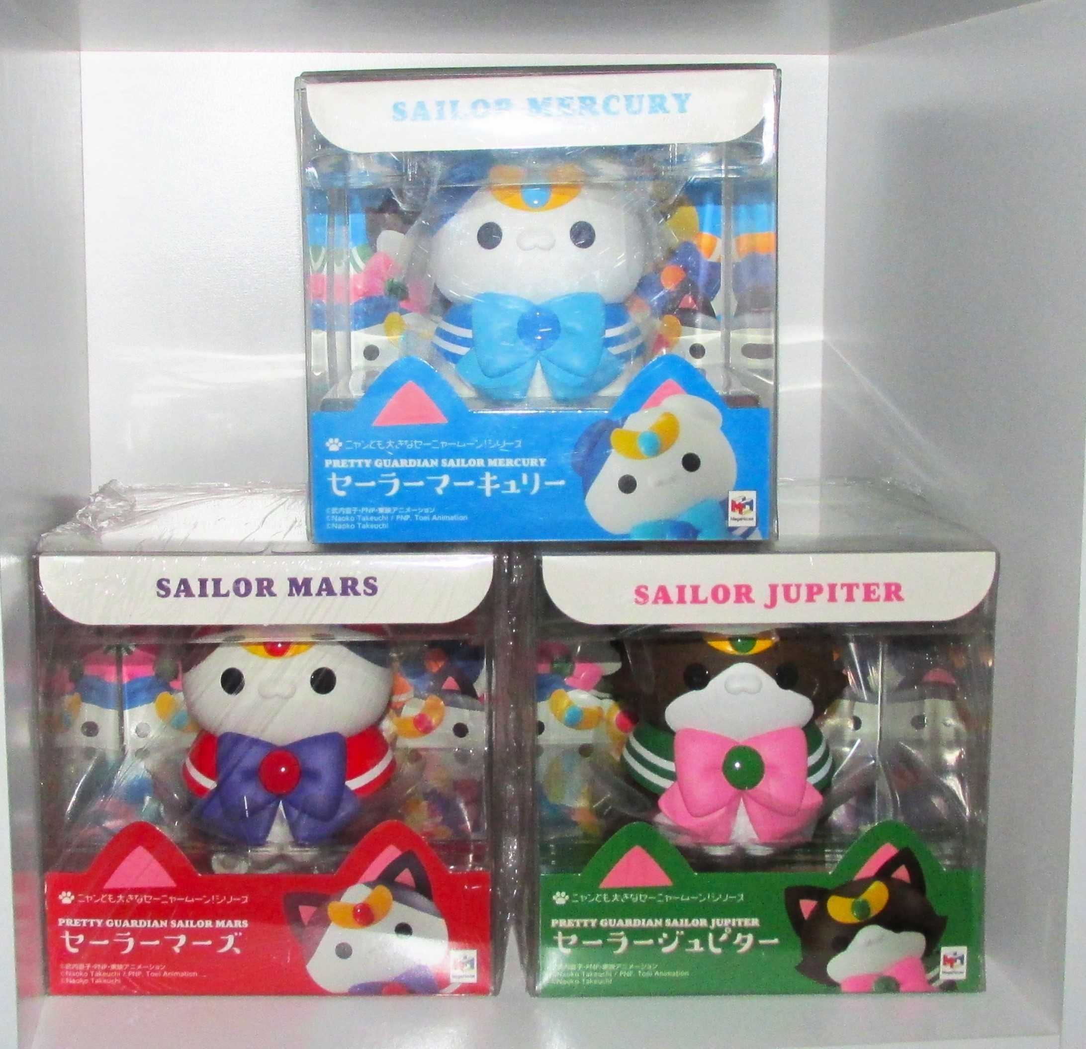Pretty Guardian Sailor Mars & Mercury & Jupiter Novo/Selado