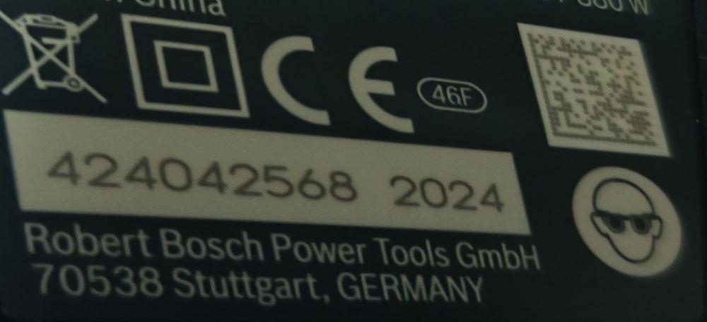 Rebarbadora profissional 115mm Bosch GWS 880 nova em caixa