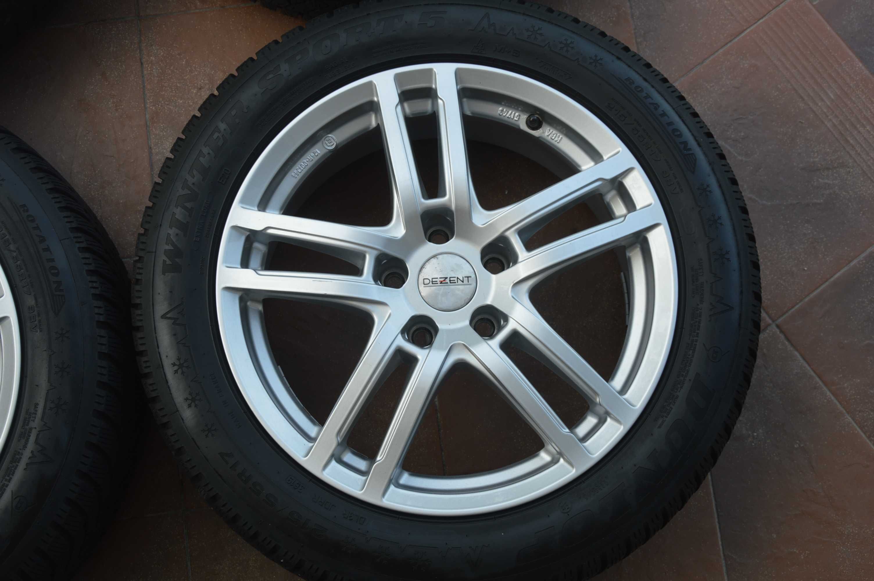 Комплект дисків DEZENT 5*112 R17