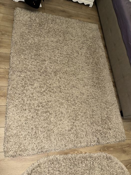 Ковер великий + малий,  бежевий