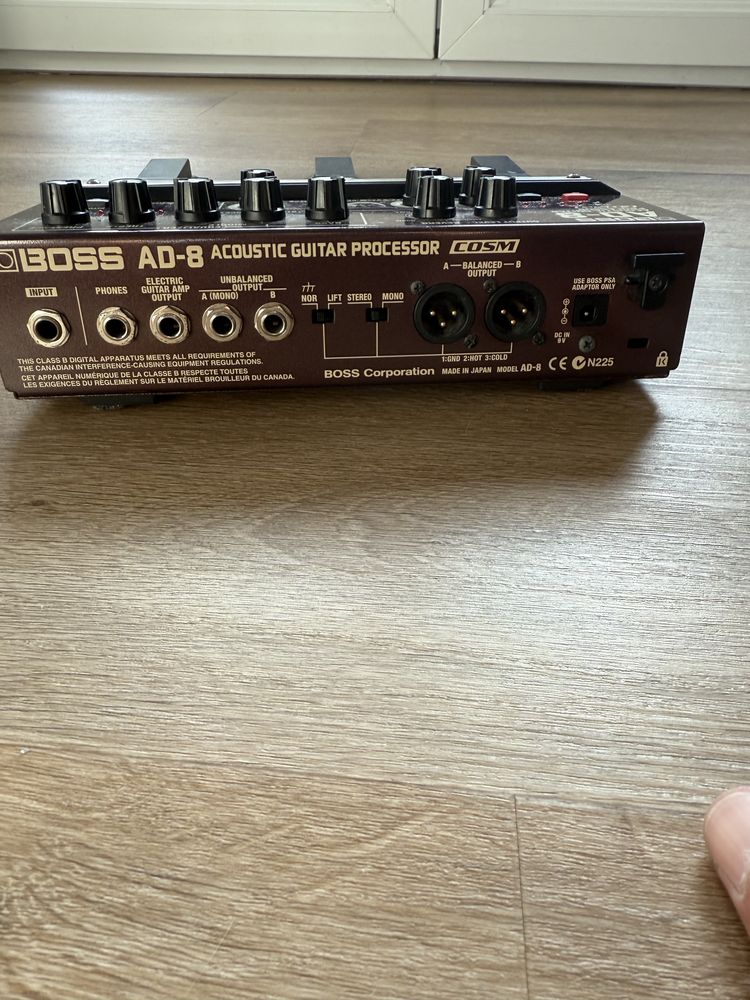 Boss AD-8 processador guitarra acústica