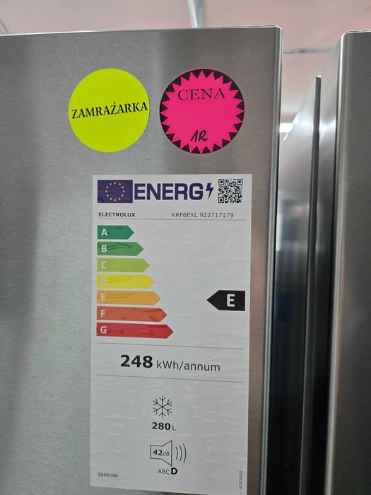 OUTLET Janki ul.Wspólna 6 Zestaw side by side Electrolux 120cm inox