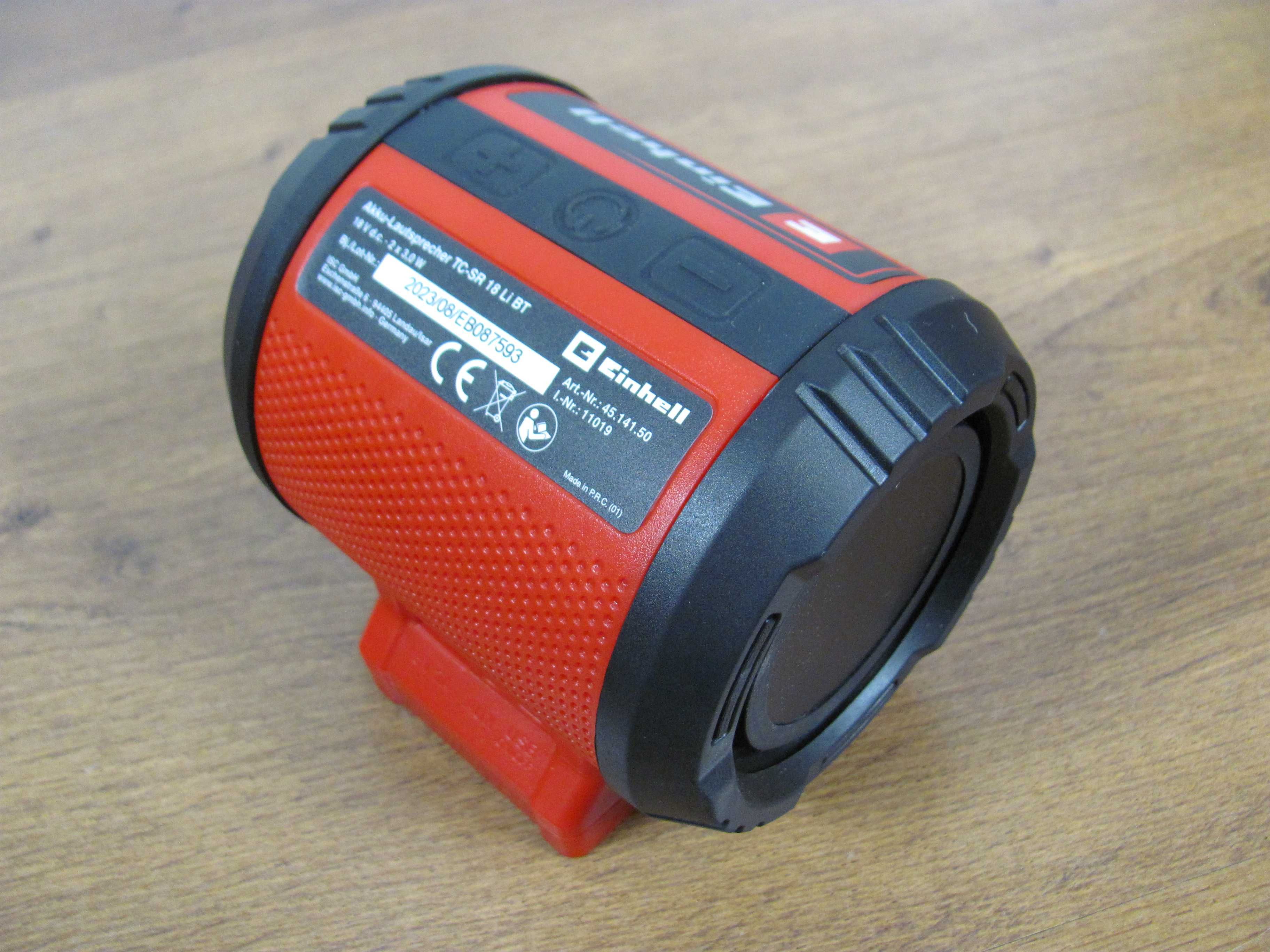 Bluetooth колонка акумуляторна Einhell TC-SR 18 Li BT з Німеччини