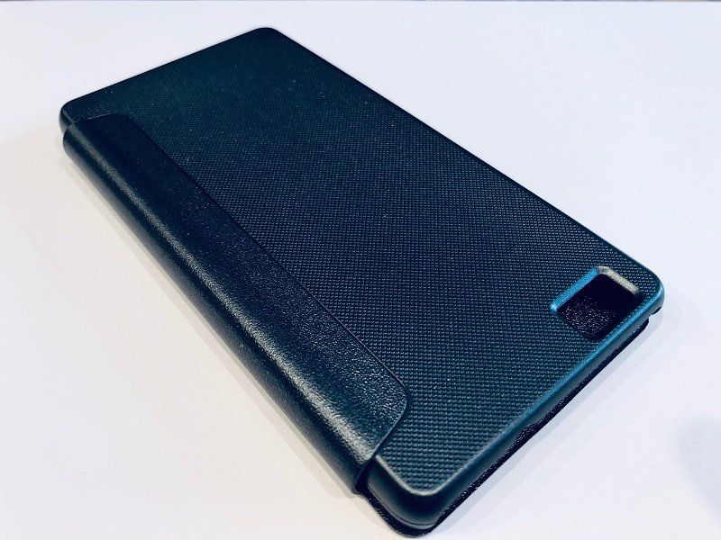 Etui Futerał S-View Cover - Huawei P8 Lite (Szary)