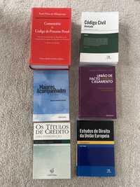 Livros de DIREITO - vários