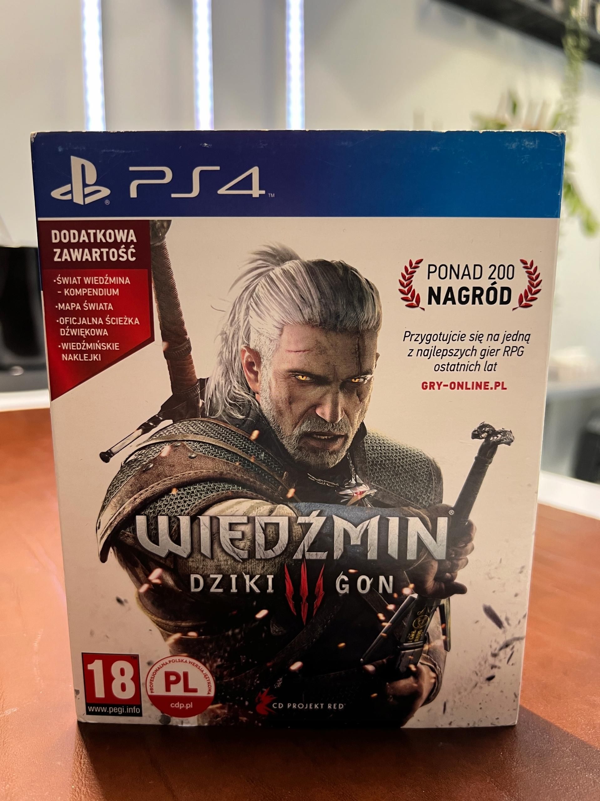 PS4 Wiedźmin 3 Dziki Gon Po Polsku