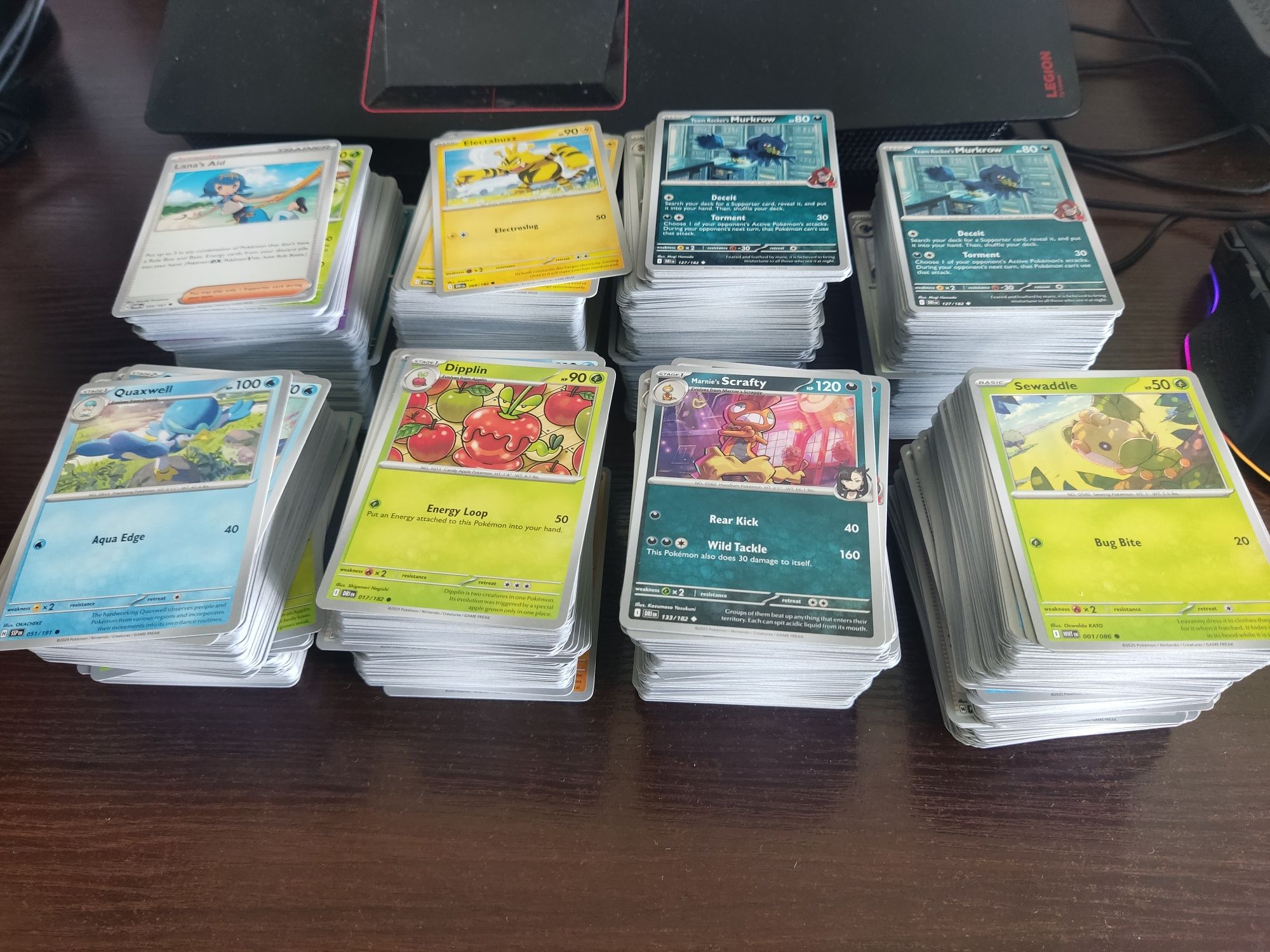 Zestaw Kart Pokemon TCG ponad 2500 sztuk (opis)