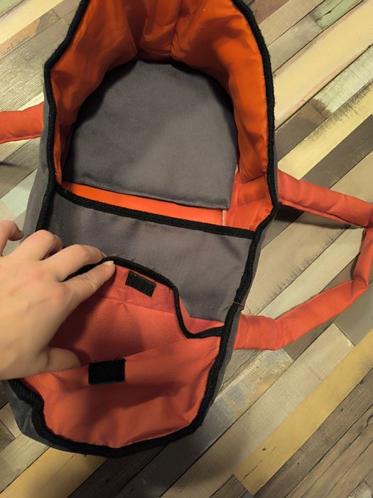 Люлька кроватка переноска ліжечко для кукол ліжко для ляльки