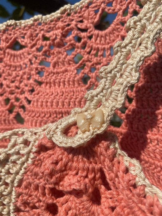 Top stanik handmade szydełko