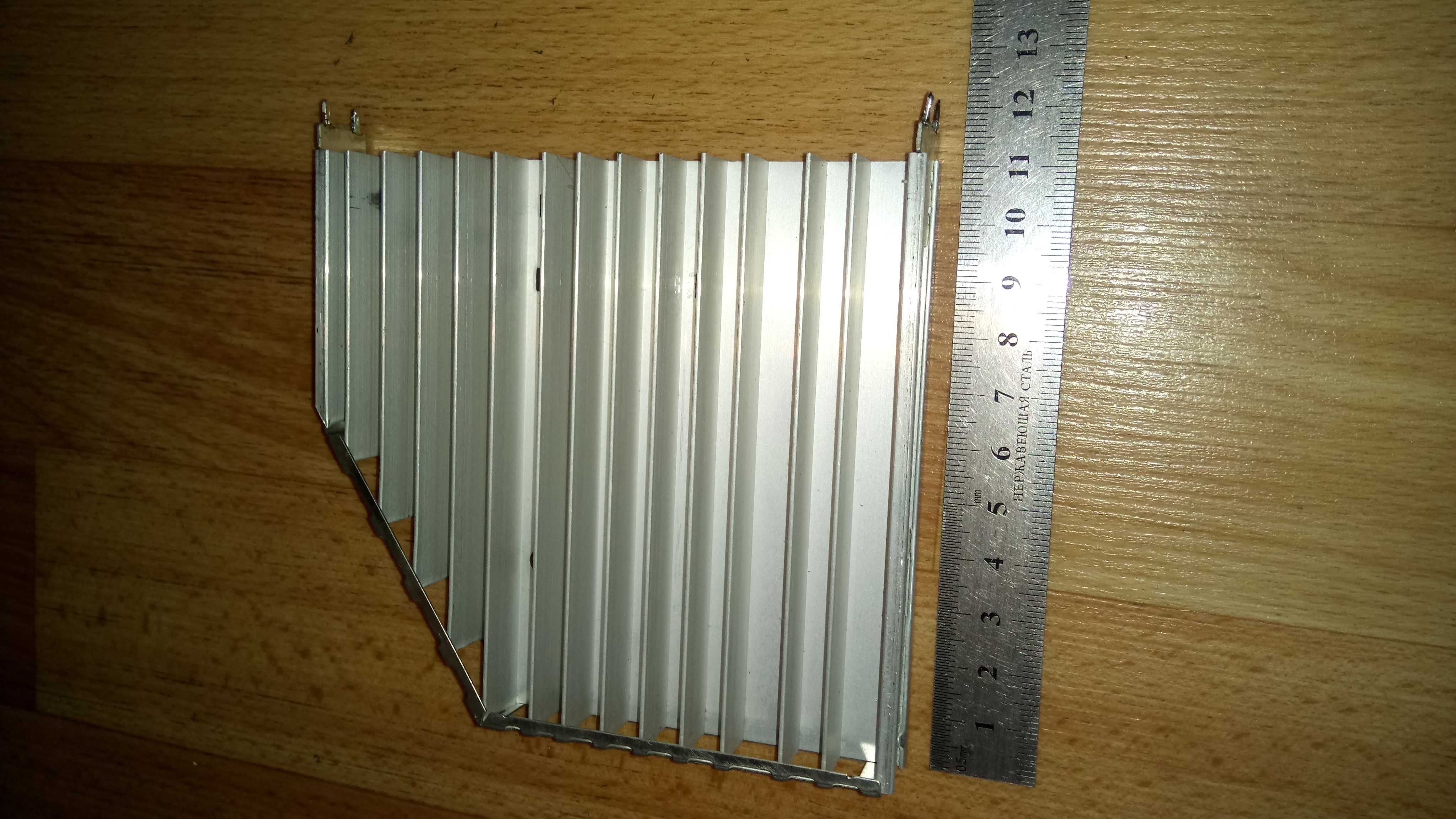 Радиатор алюминиевый плоский