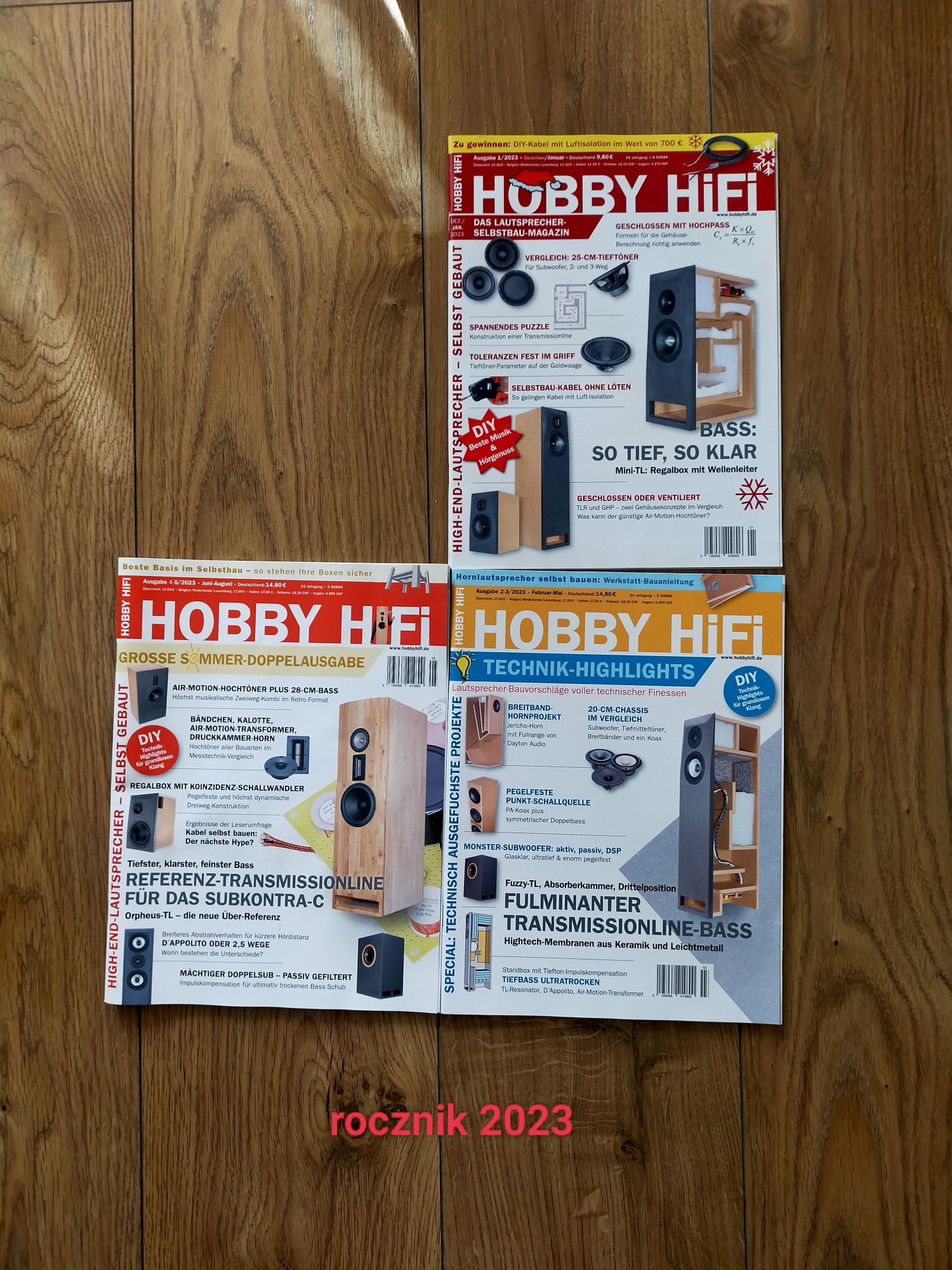 Sprzedam czasopisma Hobby HiFi roczniki 2020 do 2023