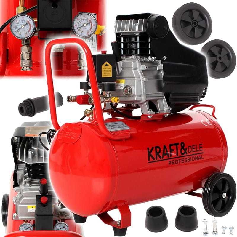 Kompresor olejowy sprężarka 50L Kraft&Dele KD401 NOWY