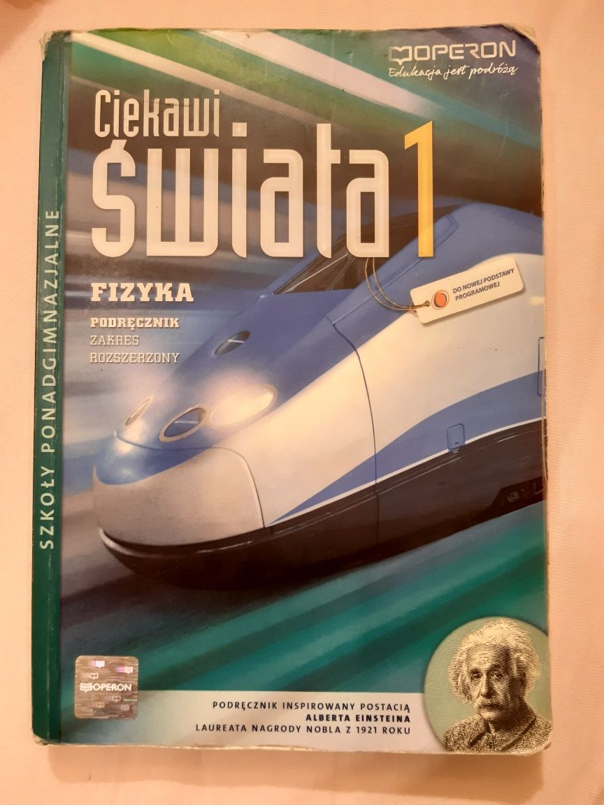 Ciekawi świata 1 Fizyka zakres rozszerzony podręcznik operon