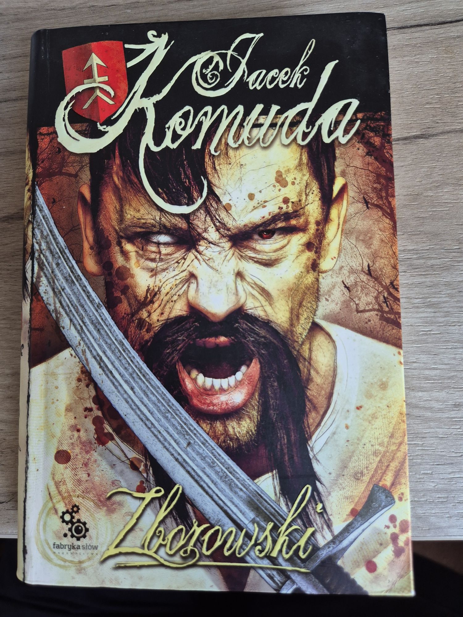 Książka Zborowski  Jacek Komuda