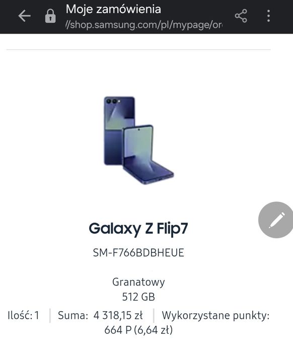 Samsung z flip 7 nowy