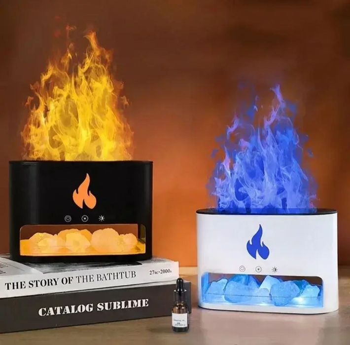 Увлажнитель воздуха с соляными камнями ультразвуковая,