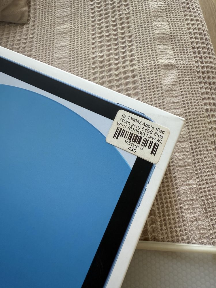 Айпад Apple iPad 10 64 гб блакитний стан як новий