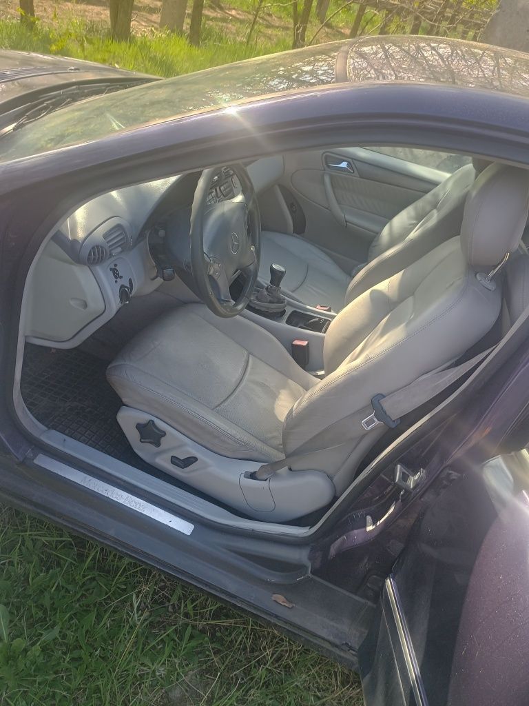 Mercedes w203 drzwi zderzak przód tył tapicerka części cklasa c220 c