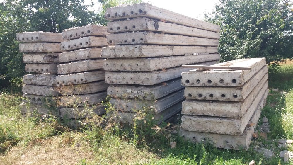 Плиты перекрытия, дорожные. Услуги автокрана