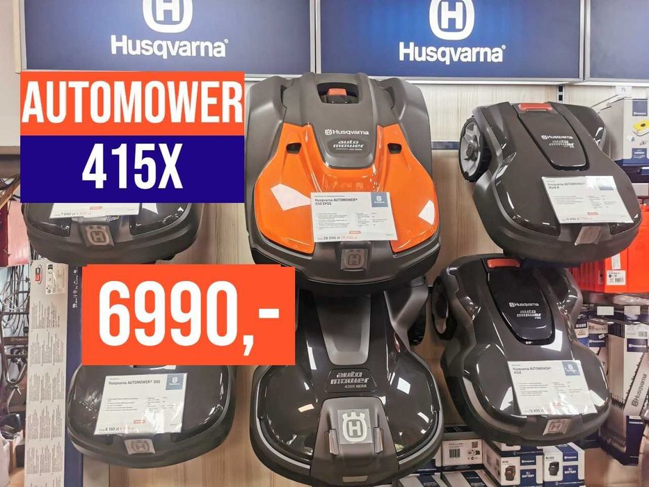 HUSQVARNA Automower 415X  1500m² GPS/GSM Okazja BiałogardRaty0% Montaż