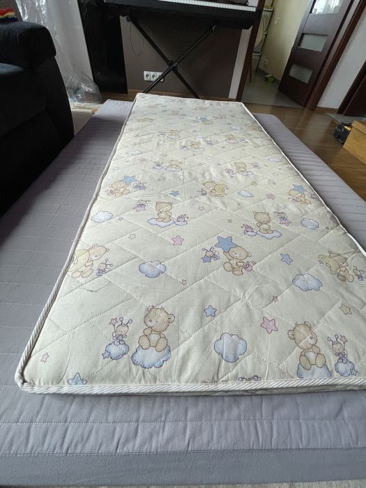 Dziecięcy Materac lniany len. 180 x 80 x 5 cm
