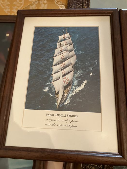 Navio escola Sagres 3 - 35x24cm