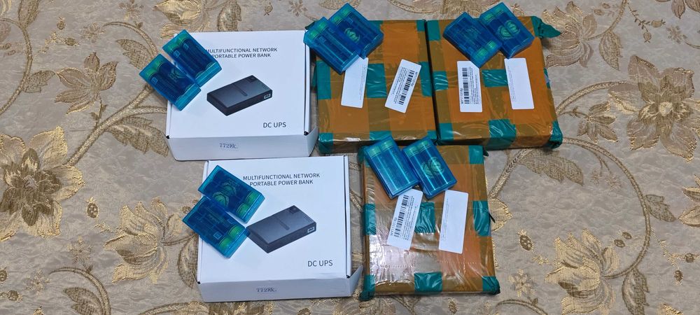 12 часов Автономии UPS 16000мА для роутера ИБП 5в 9в 12в