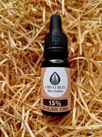 Olejek CBD 15 % Broad Spectrum produkt regionalny