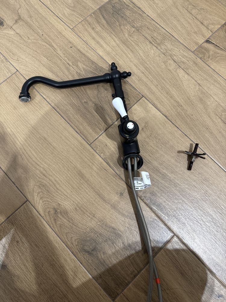 Bateria kuchenna czarna mat Ikea GLITTRAN