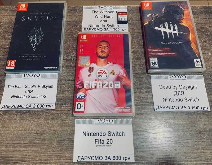 Ігри для консолі Nintendo Switch TVOYO