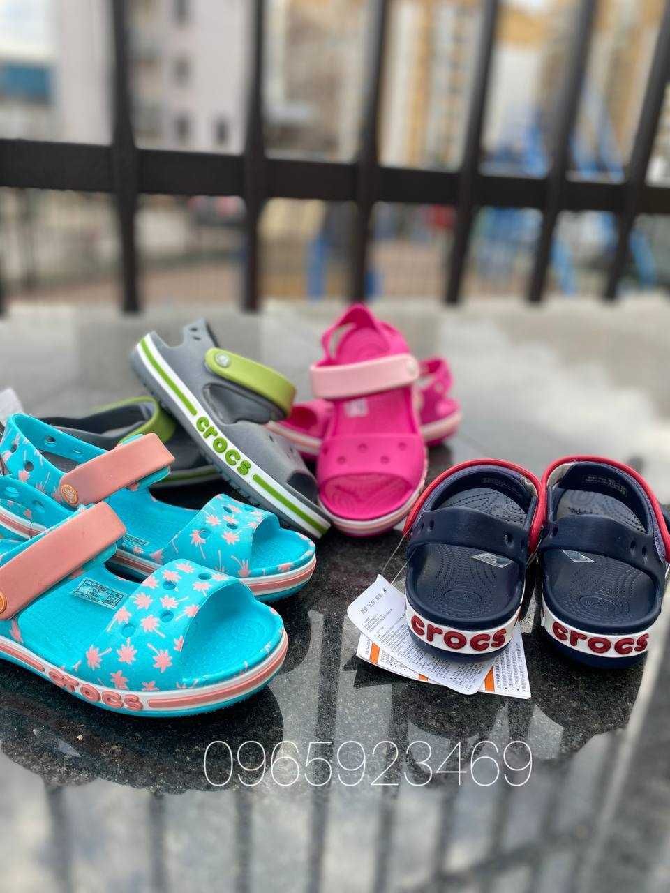 Дитячі Босоножки Крокс Crocs Sandal Candy/Pink Купить Все в Наличие