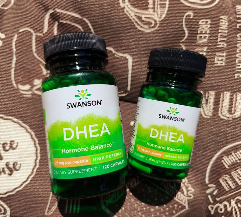 Swanson ДГЕА DHEA високоефективний 25 мг 50 мг