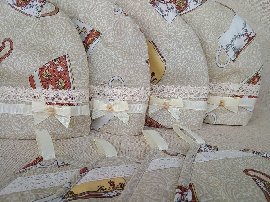 Набор - грелки и прихватки (с магнитным креплением)