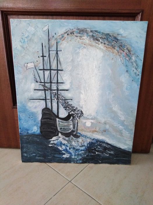 Pintura original óleo sobre tela