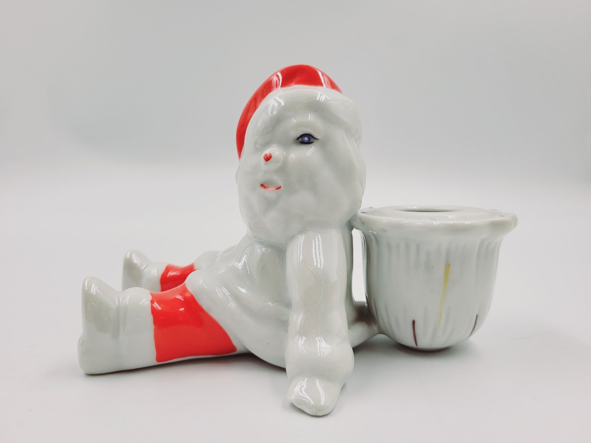 Porcelanowa figurka Połonne święty Mikołaj