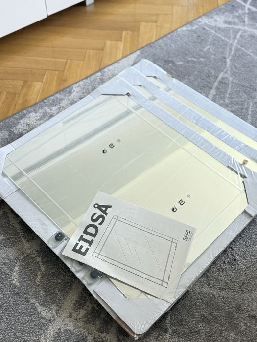 Trzy lustra EIDSA ikea 48x60cm