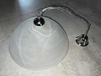 ALFA szklana lampa na łańcuchu w stylu klasycznym
