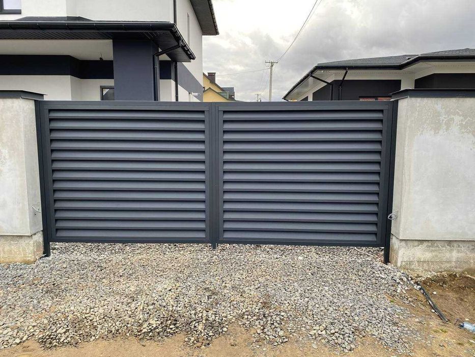 Виготовлення та монтаж РОЗПАШНИХ ВОРІТ будь-якого типу — Львів та обл