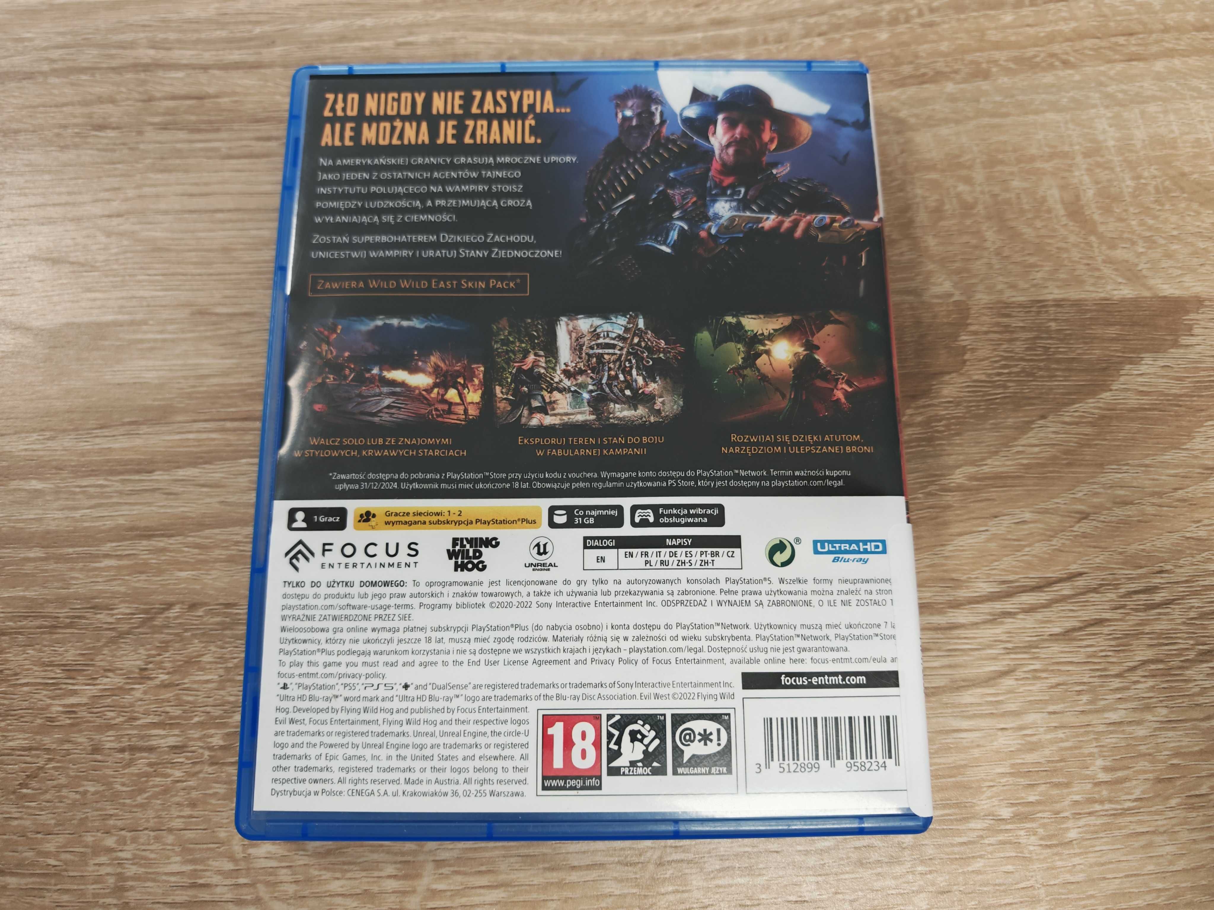 Gra PlayStation 5 Evil West