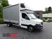Mercedes-Benz SPRINTER 519 PLANDEKA 8 PALET WEBASTO TEMPOMAT BLIŹNIACZE KOŁA KLIMATYZACJA 190KM [ 188999 ]  stan bardzo dobry, nie wymaga nakładów finansowych, dostępny od ręki