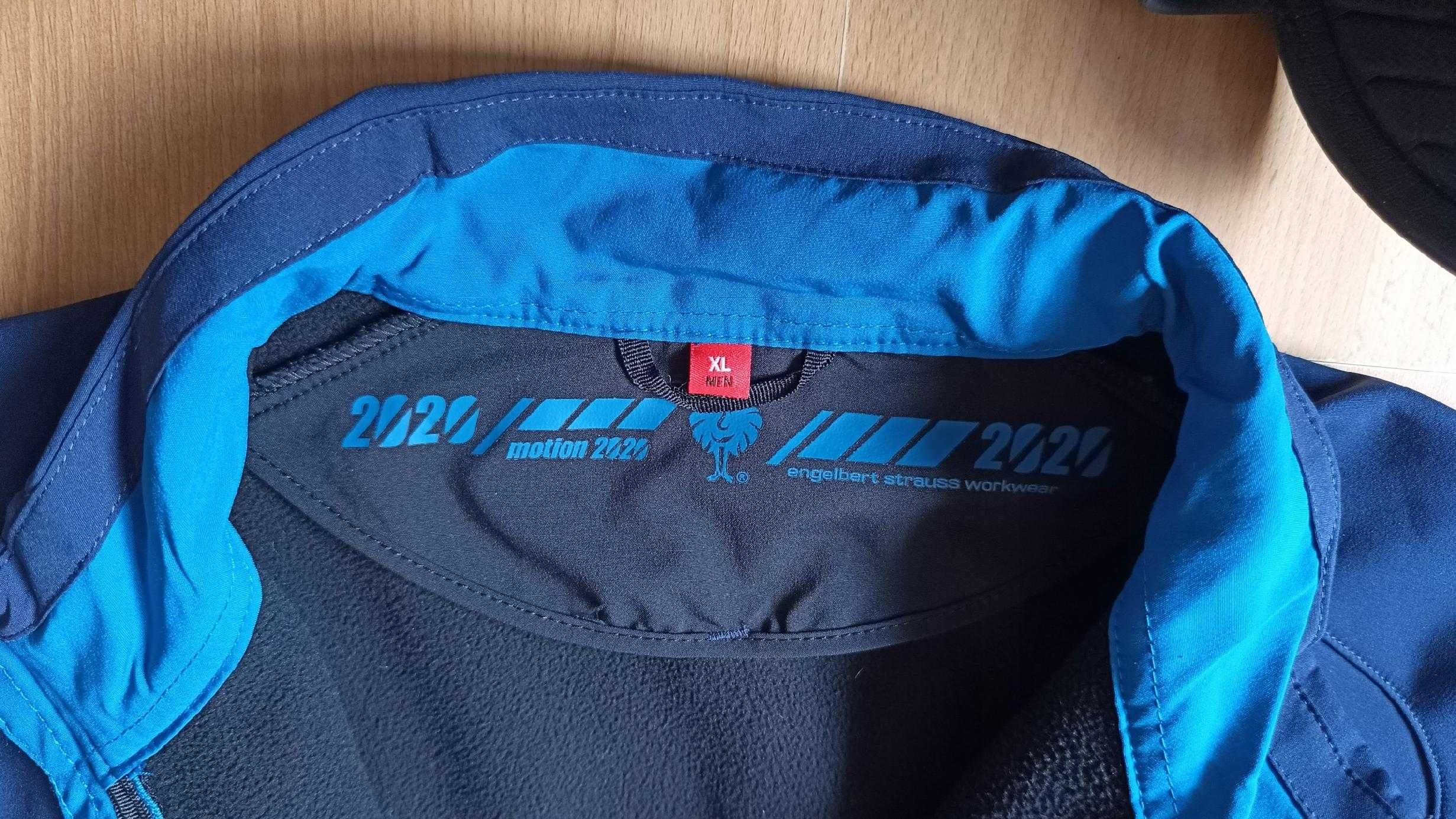 Męska kurtka softshell ENGELBERT STRAUSS MOTION 2020 r.XL s.idealny