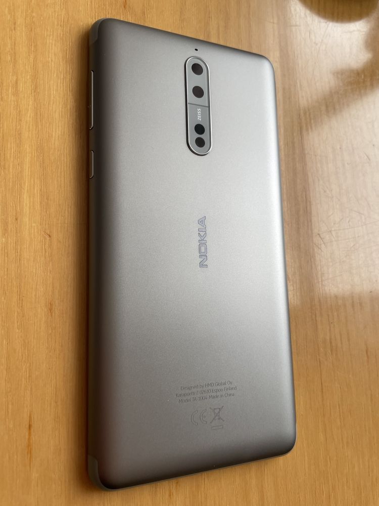 Задня кришка Nokia 8 Dual Sim (TA-1004) сіра оригінал